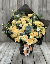 Букет цветов из:  Розы и Лизиантусы #REPLACE_PRED# Кабожа