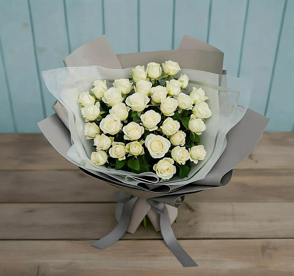 Букет Белоснежная нежность в Кабожа