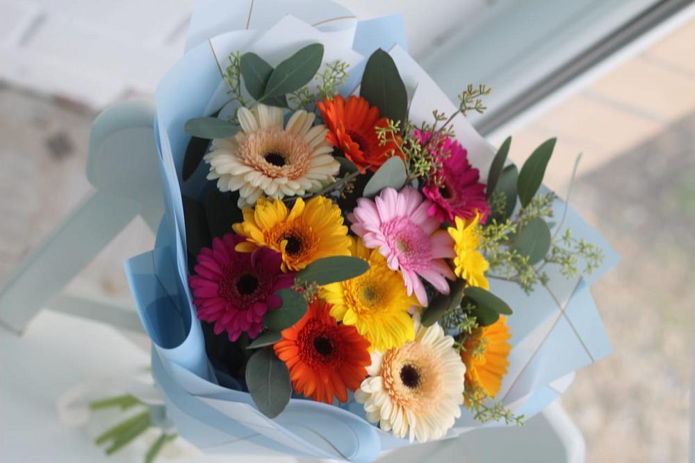 Букет цветов из: Герберы в Кабожа