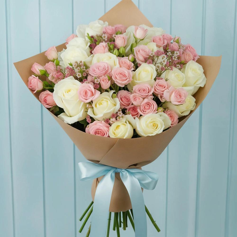 Букет цветов из: Розы в Кабожа