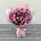 Букет цветов из: Розы, Герберы и Хризантемы в Кабожа