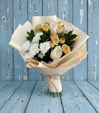 Букет цветов из:  Розы и Хризантемы #REPLACE_PRED# Кабожа