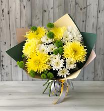 Букет цветов из:  Хризантемы в Кабожа