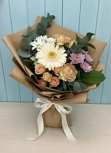 Букет цветов из:  Герберы и Хризантемы в Кабожа
