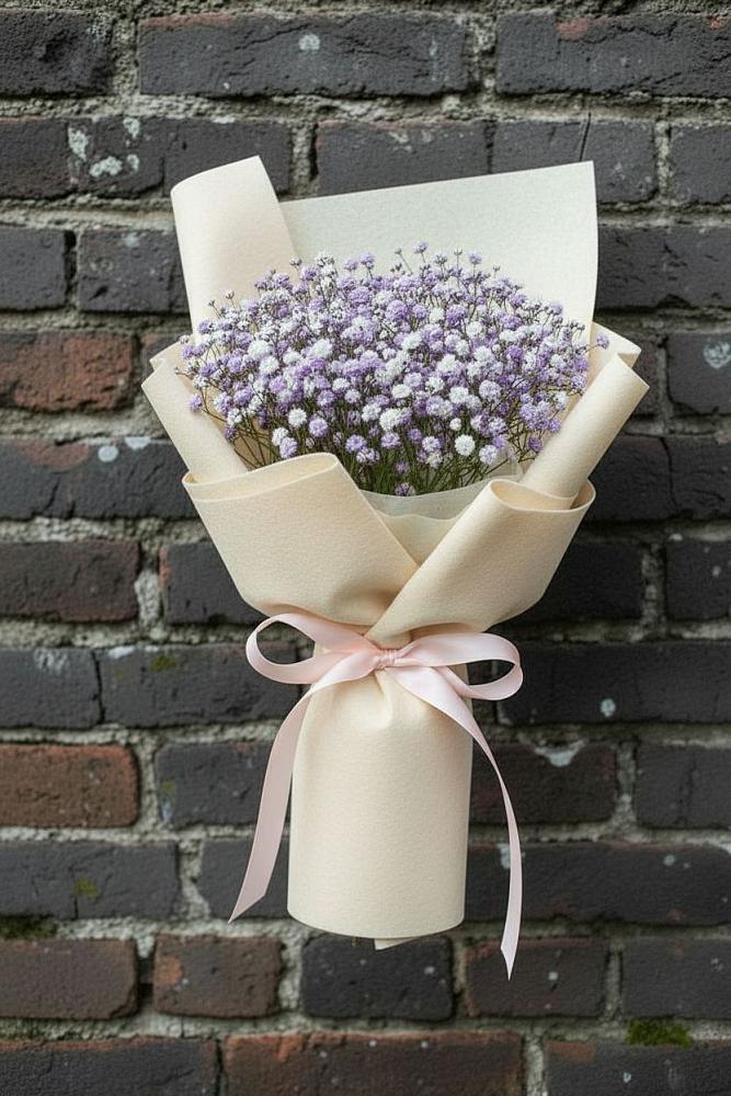 Букет цветов из: Гипсофила в Кабожа