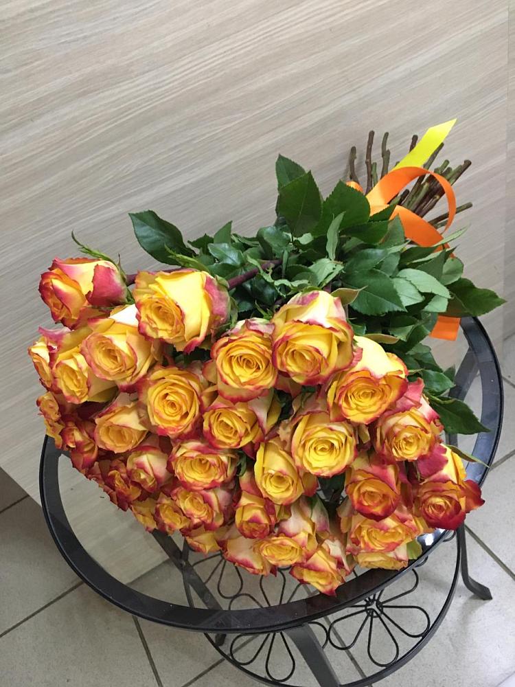 Букет Желтые розы в Кабожа