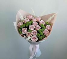 Букет цветов из:  Розы и Хризантемы #REPLACE_PRED# Кабожа