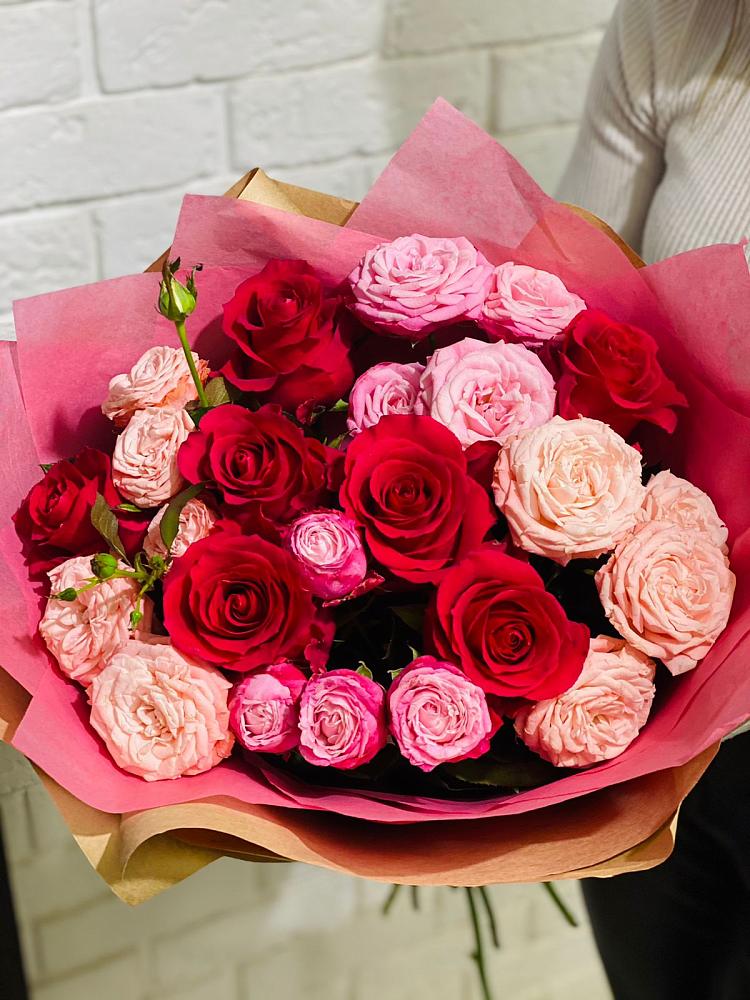 Букет цветов из: Розы в Кабожа