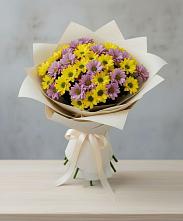 Букет цветов из:  Хризантемы в Кабожа