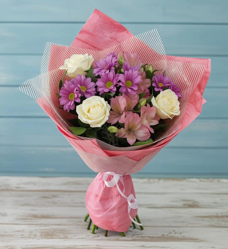 Букет цветов из: Герберы в Кабожа