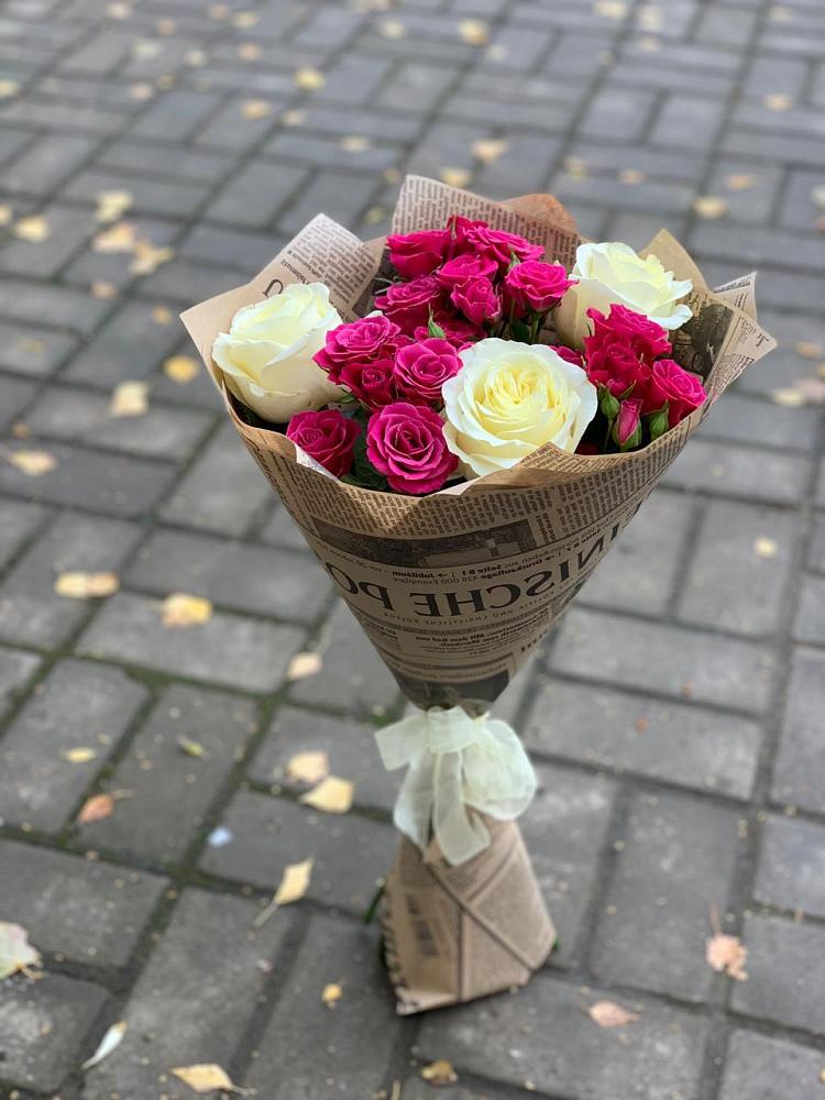 Букет цветов из: Розы в Кабожа