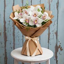 Букет цветов из:  Орхидеи и Розы в Кабожа