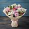 Букет цветов из: Хризантемы, Альстромерии и Розы в Кабожа